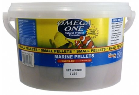 Garlic Marine pellets, sinking, kbelík, 2mm, 1 361g