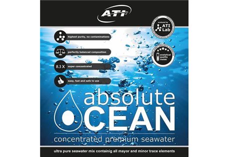 ATI absolut Ocean – koncentrovaná mořská voda – 2× 10,2 l