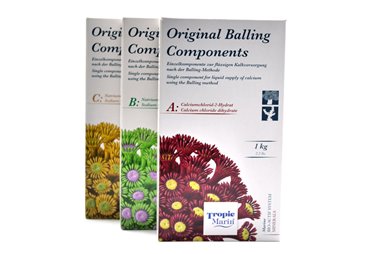 Sada TROPIC MARIN® Original Balling Components A+B+C, 3× 1000 g